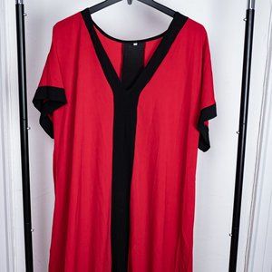 Long Red Dress